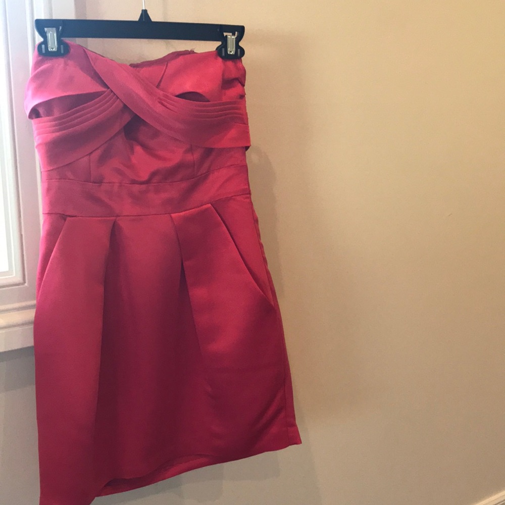 BCBG Generation Orange/ Red Dress